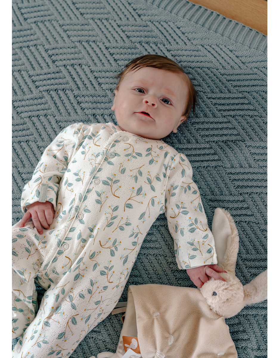 Baby pyjamas, printed cotton