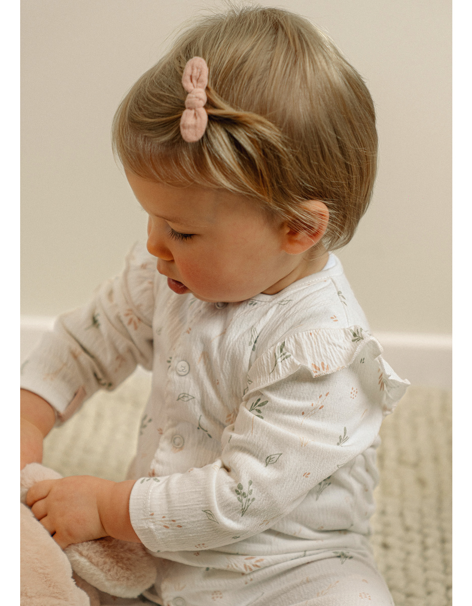 Baby pyjamas, pointelle cotton