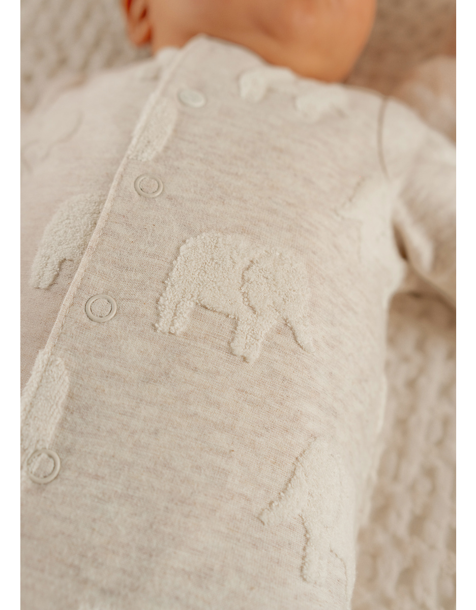 Baby pyjamas, jacquard cotton