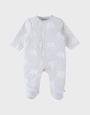 Baby pyjamas, jacquard cotton