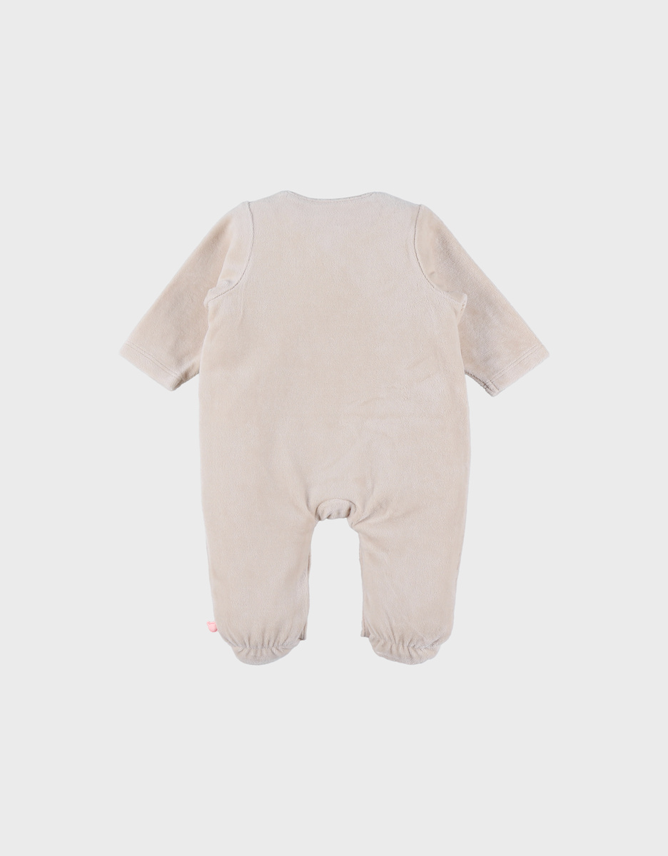 White velvet sleep pyjamas