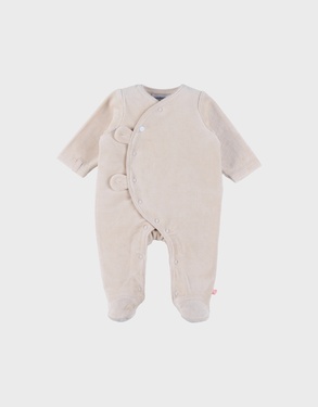 White velvet sleep pyjamas
