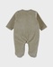 Baby pyjamas, embroidered velour