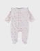 Baby pyjamas, printed velour