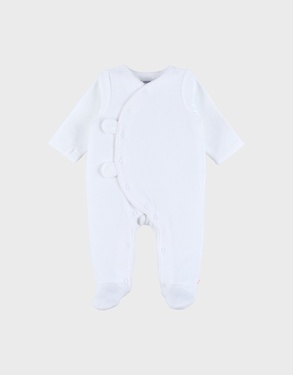 White velvet sleep pyjamas