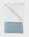 Blanket 75x100cm, Organic Cotton/Sherpa