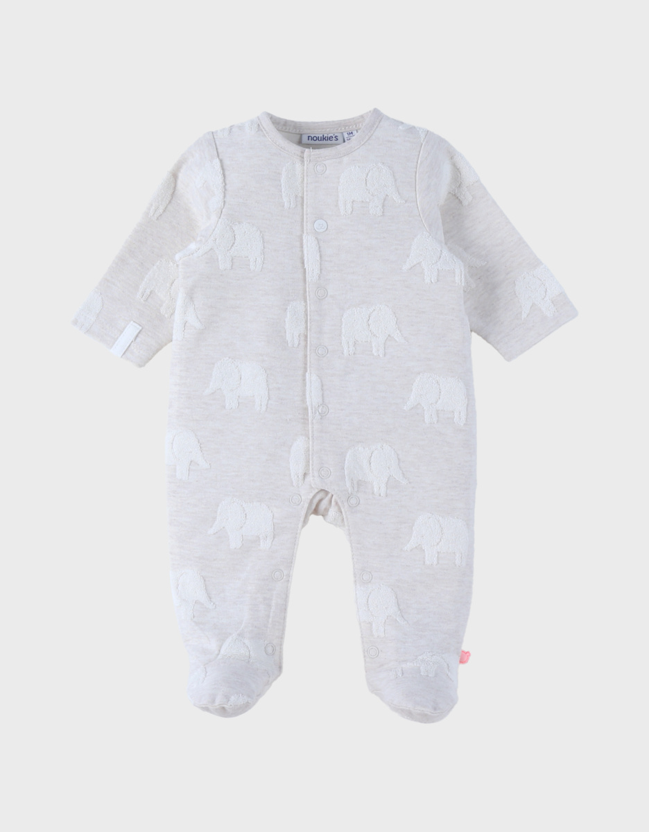 Pyjama bébé, coton jacquard