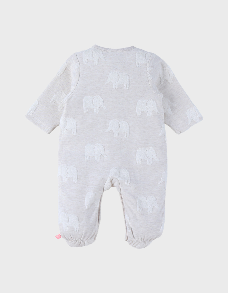 Pyjama bébé, coton jacquard