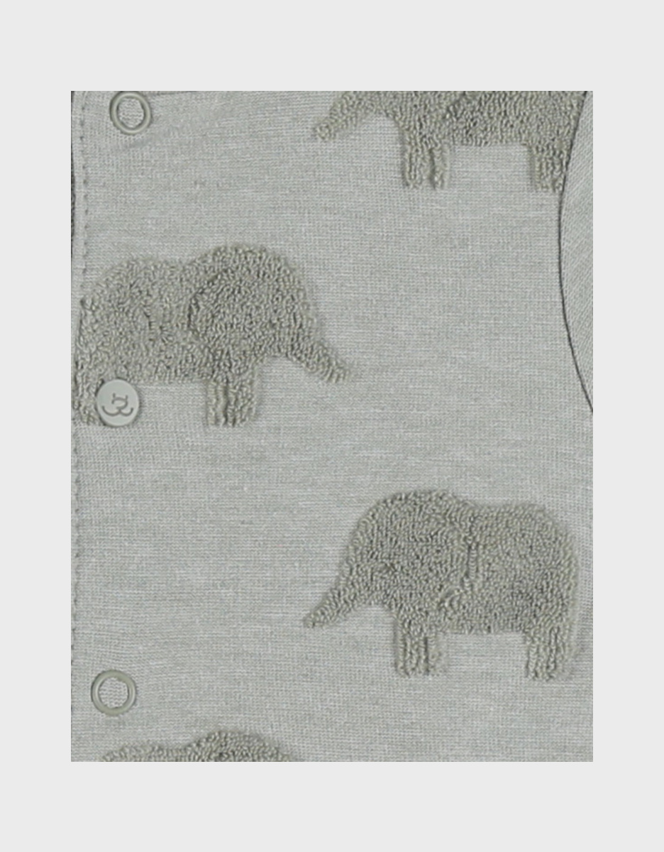 Pyjama bébé, coton jacquard