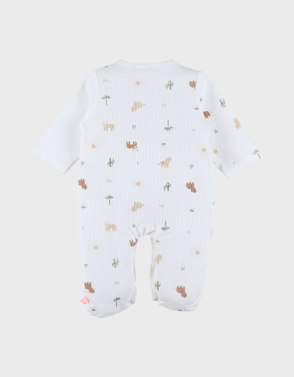 Pyjama bébé, coton structuré