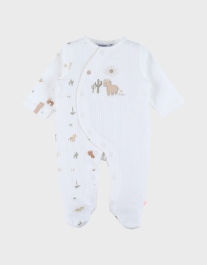 Pyjama bébé, coton structuré