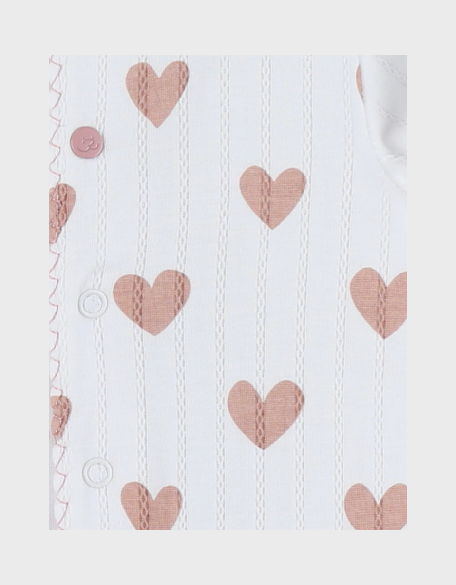 Pyjama bébé, coton pointelle