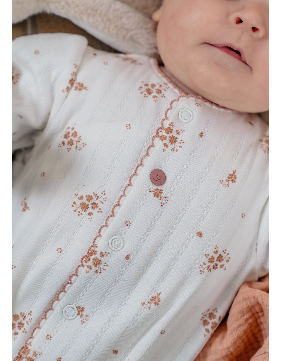 Pyjama bébé, coton pointelle