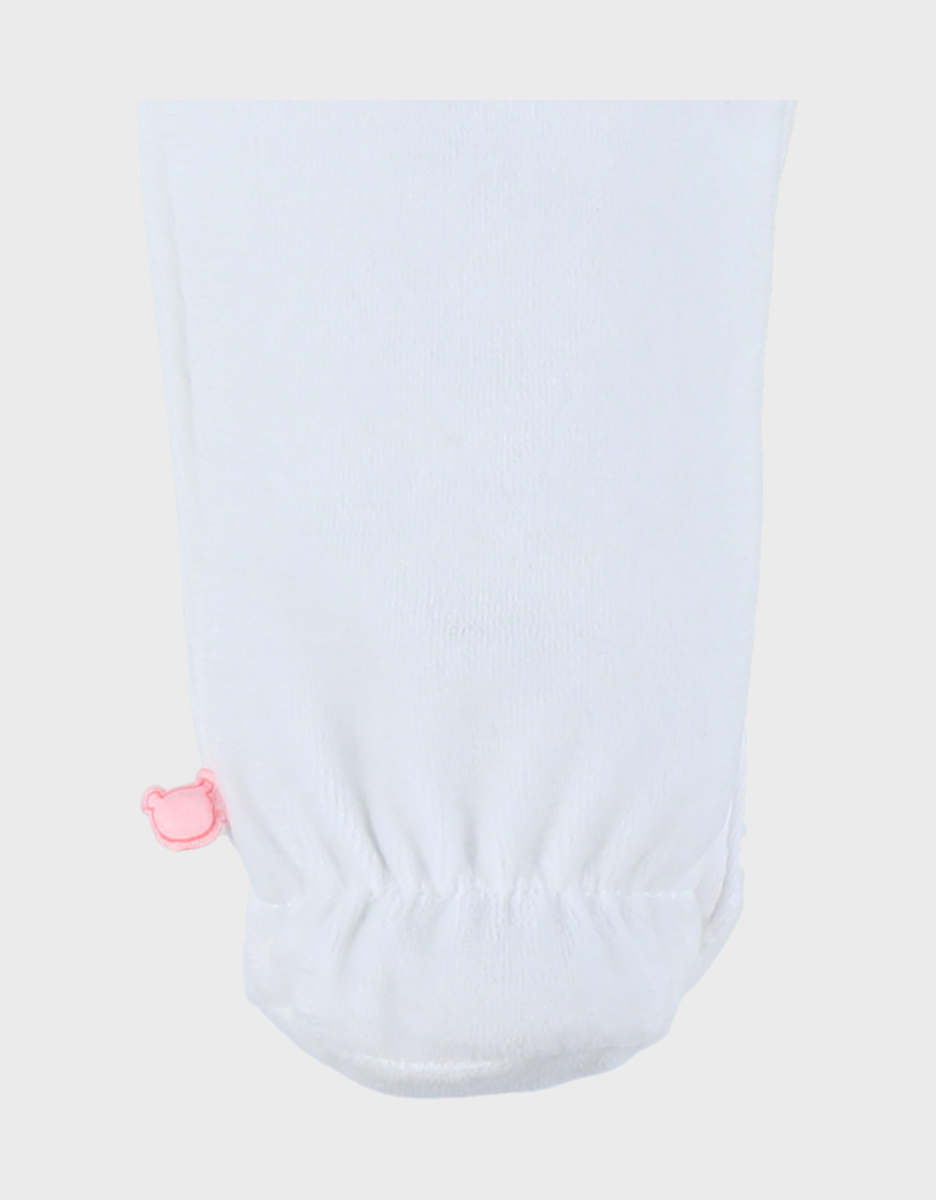 Pyjama bébé, velours brodé
