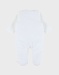 Pyjama bébé, velours brodé