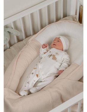 Nid bébé, mousseline de coton bio