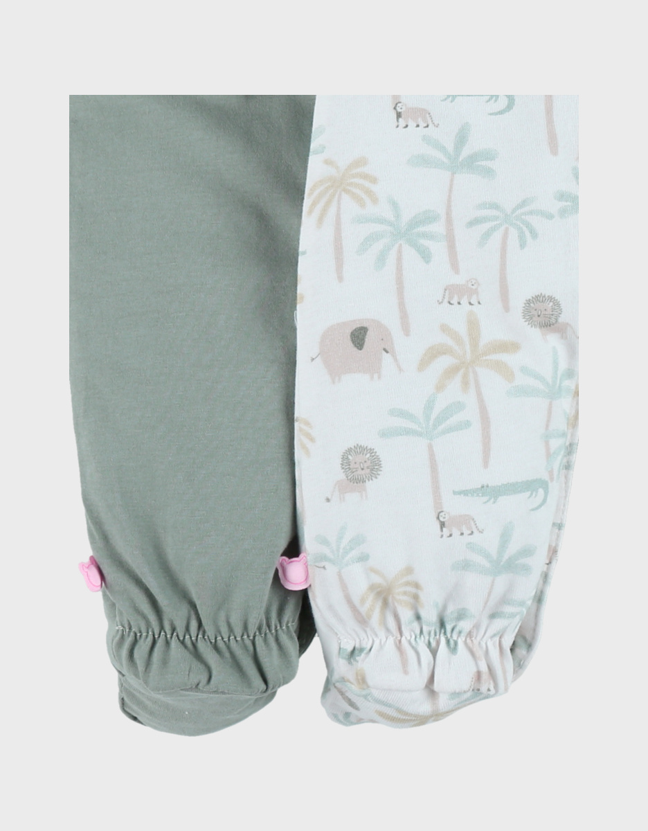 Lot de 2 pyjamas bébé, velours