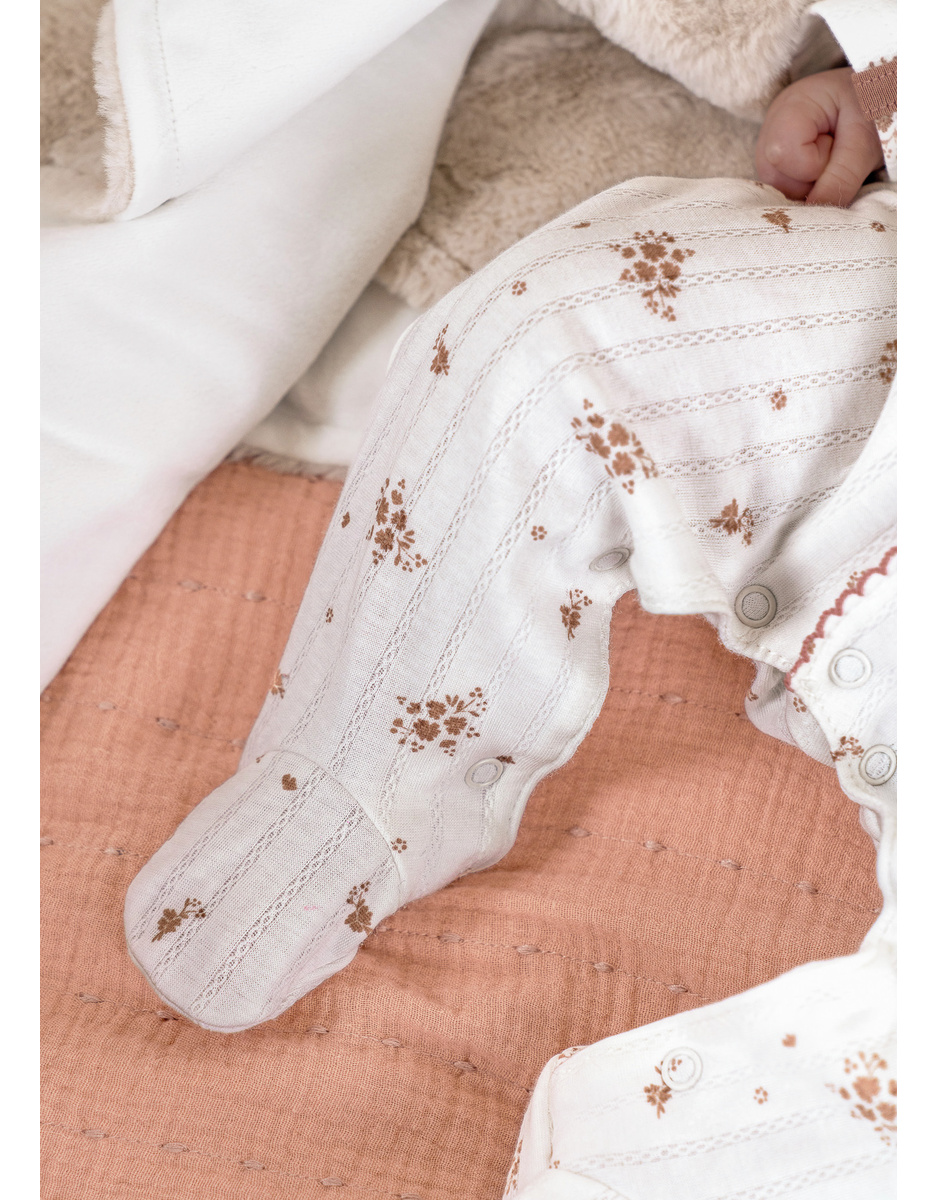 Lot de 2 pyjamas bébé, coton