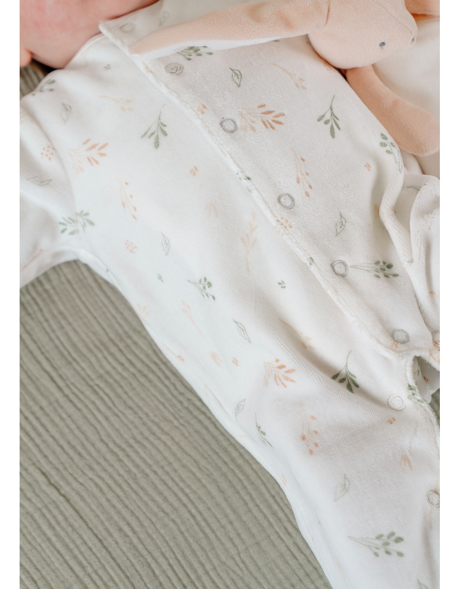 Lot de 2 pyjamas bébé, velours