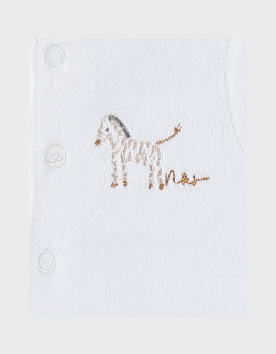 Lot de 2 pyjamas bébé, velours