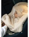 Baby poncho, bio katoenen mousseline