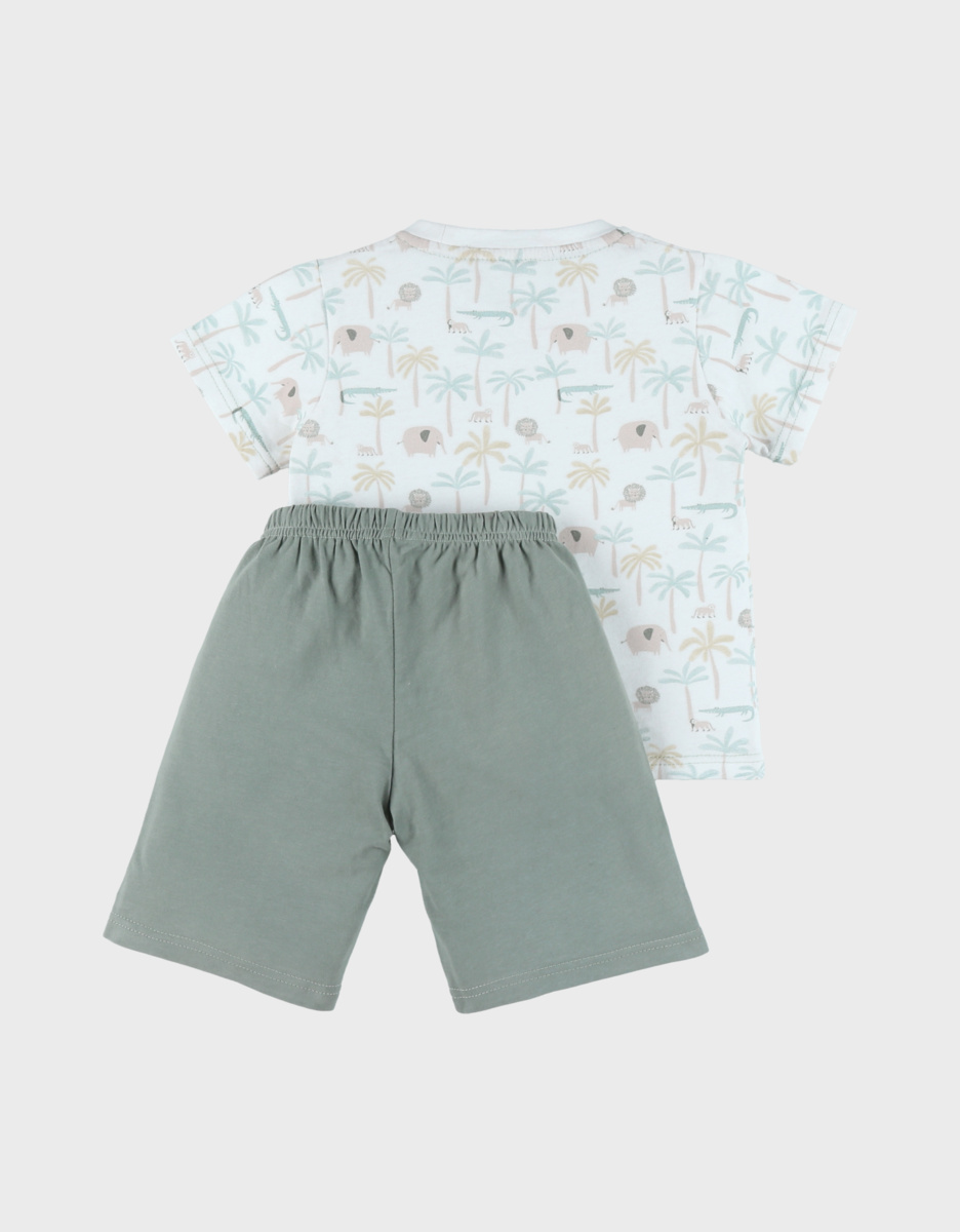Pyjama bébé, coton imprimé
