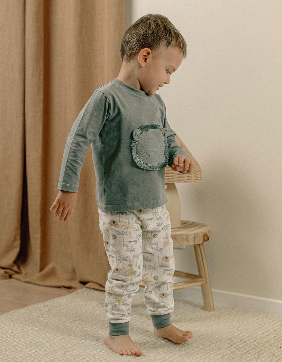 Pyjama bébé, jersey imprimé