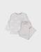 Baby pyjama, jacquard katoen