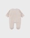 Pyjama dors-bien en velours beige
