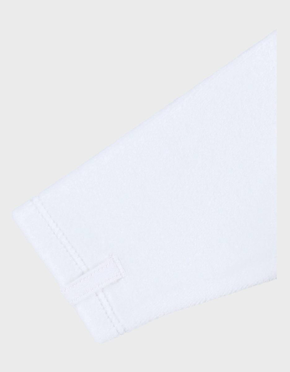 Pyjama dors-bien en velours blanc