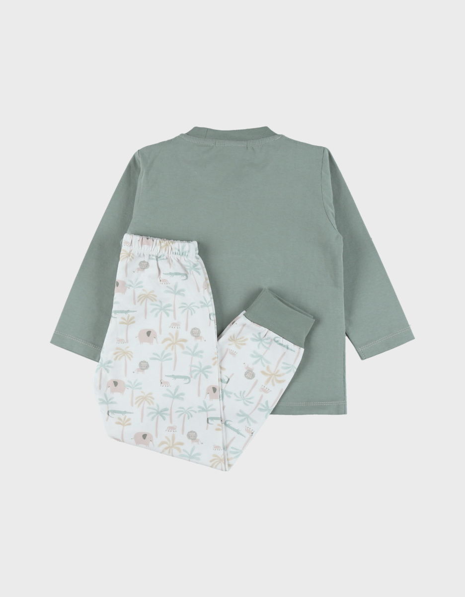 Baby pyjamas, printed jersey
