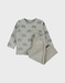 Baby pyjamas, jacquard cotton