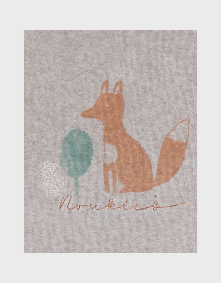 Baby pyjamas, printed velour