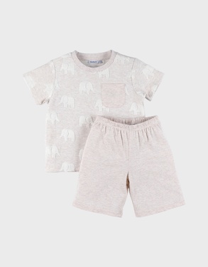 Baby pyjamas, jacquard cotton