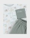 Baby pyjamas, printed cotton
