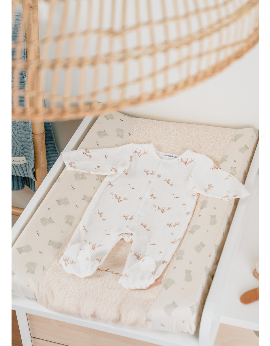 Set of 2 baby pyjamas, jersey