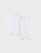 Set of 2 baby pyjamas, jersey
