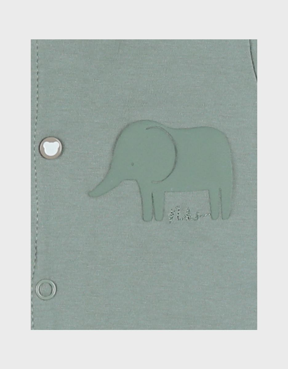 Set of 2 baby pyjamas, velour