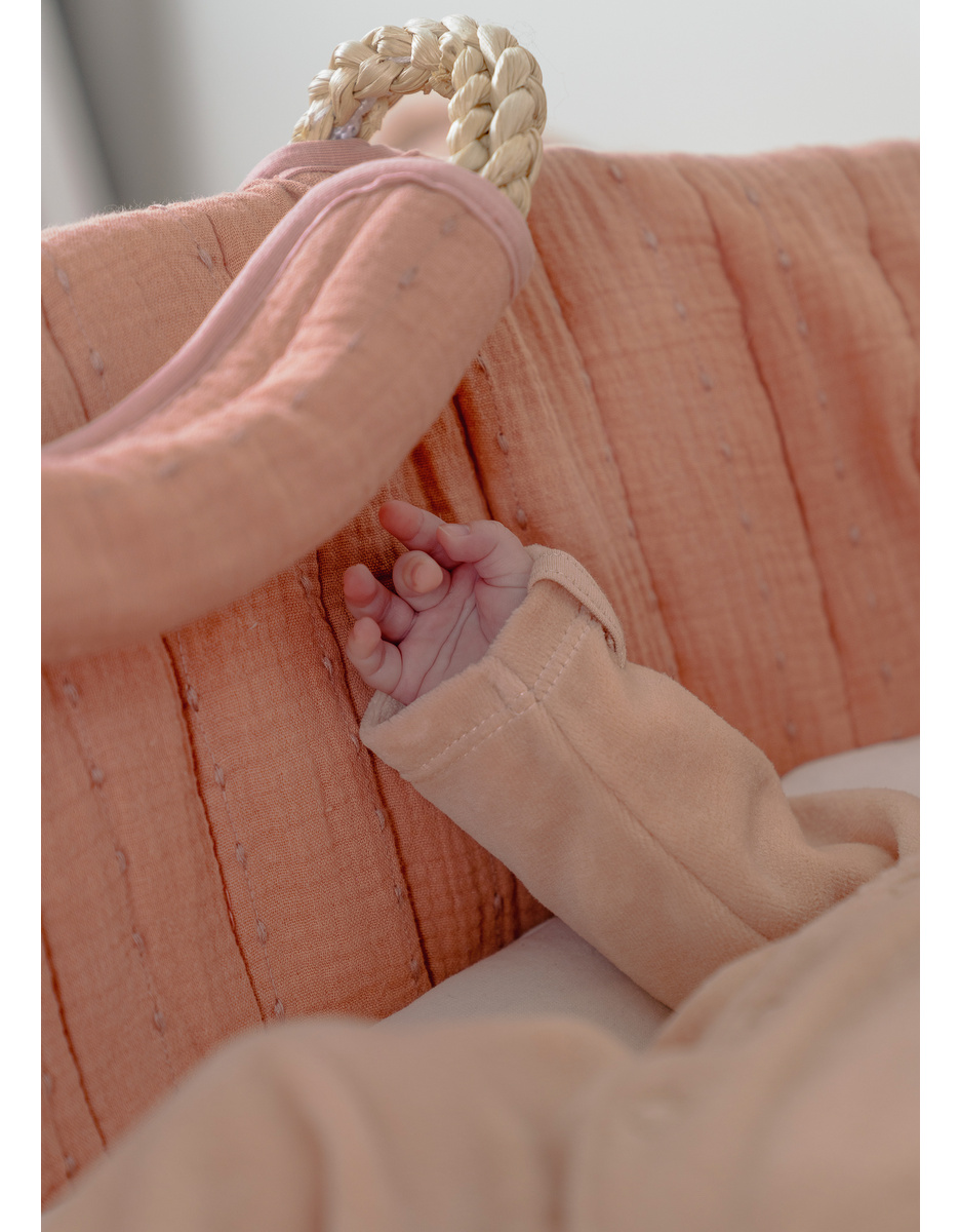 Set of 2 baby pyjamas, velour