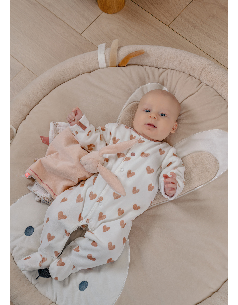 Set of 2 baby pyjamas, velour