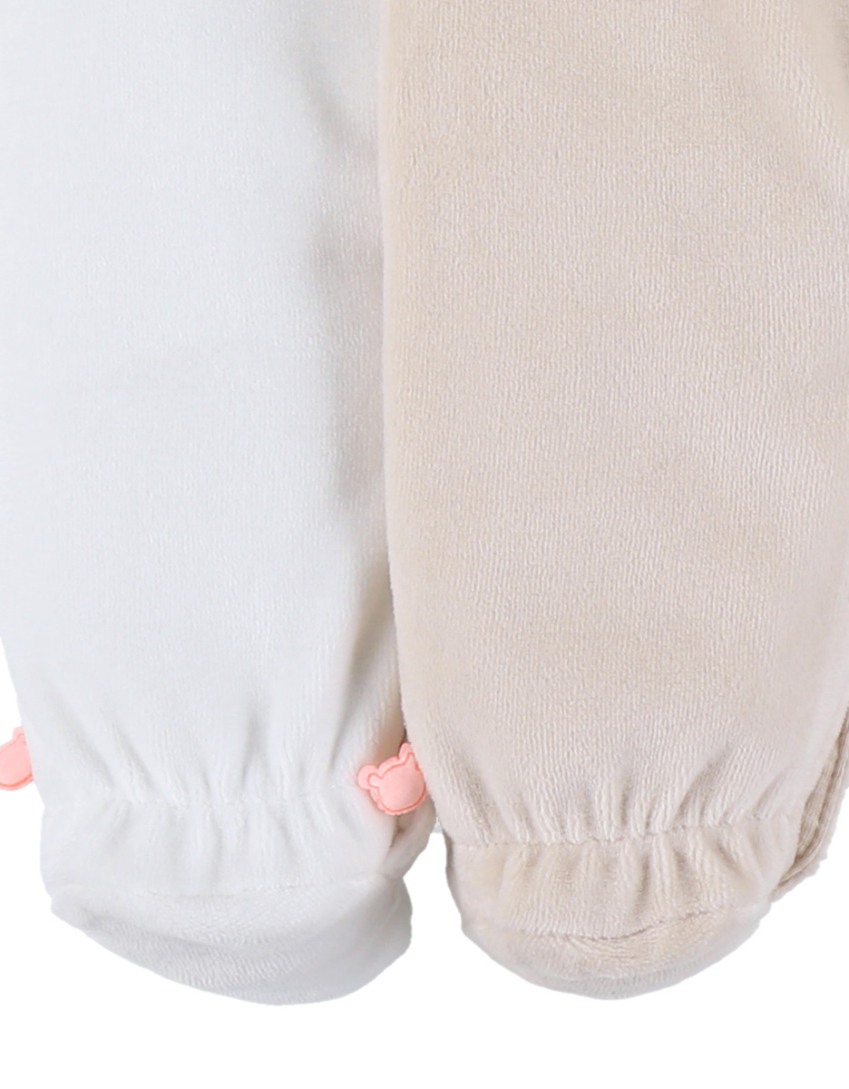 Set van 2 baby pyjama’s, velours