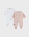 Set van 2 baby pyjama’s, velours