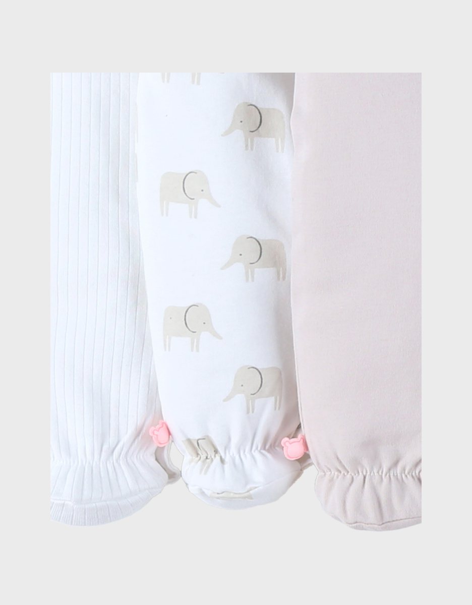 Set van 3 baby pyjama’s, jersey
