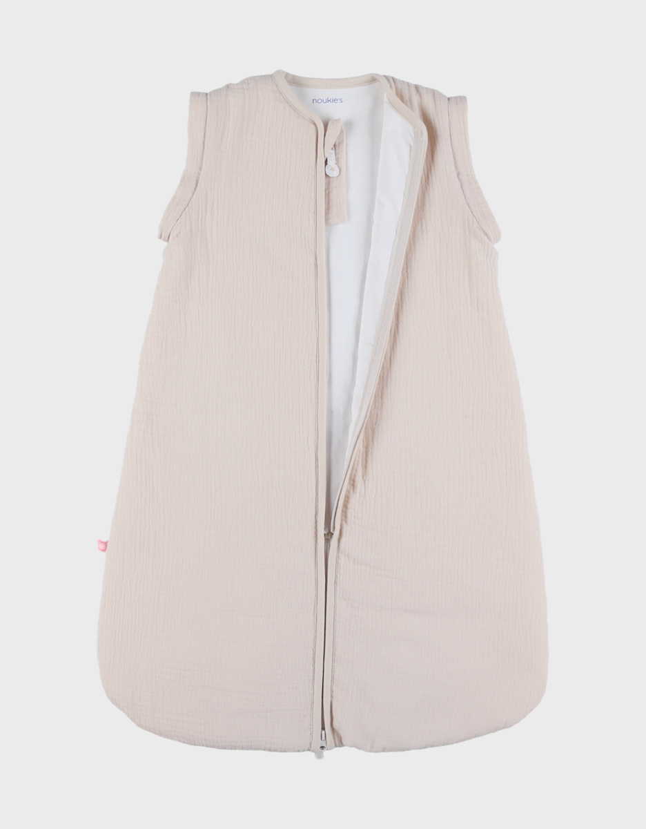 Nomad sleeping bag, organic cotton muslin, 1-6 months