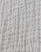 Set met 2 hoeslakens uit Bio Mousseline 70x140cm Grijs