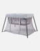 Travel cot with bassinet, grey