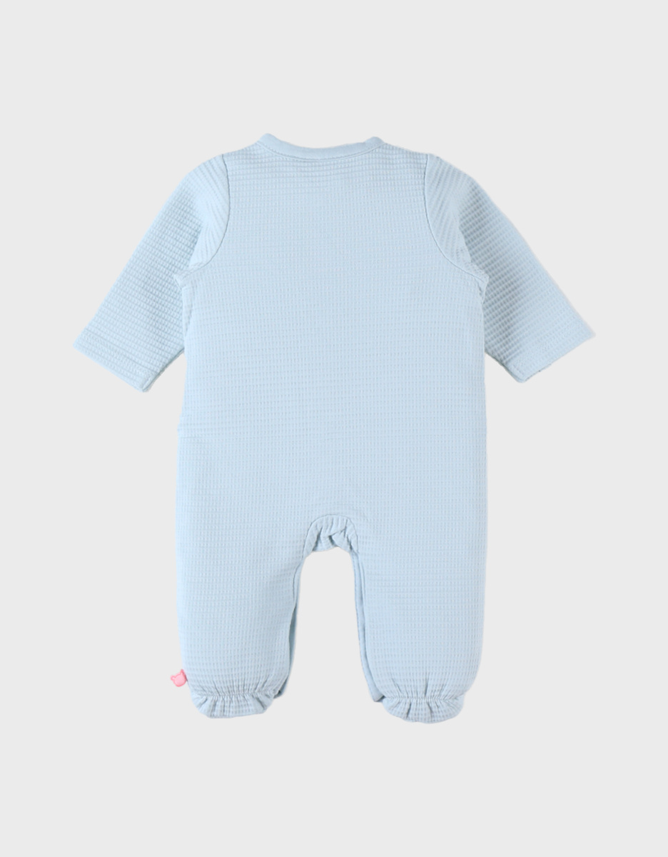 Organic jersey sleep-well pyjamas, aqua green