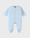Organic jersey sleep-well pyjamas, aqua green