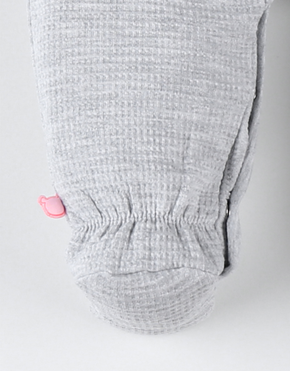 Sleep-well pyjama in jersey, grey