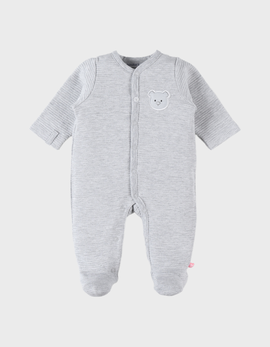 Sleep-well pyjama in jersey, grey